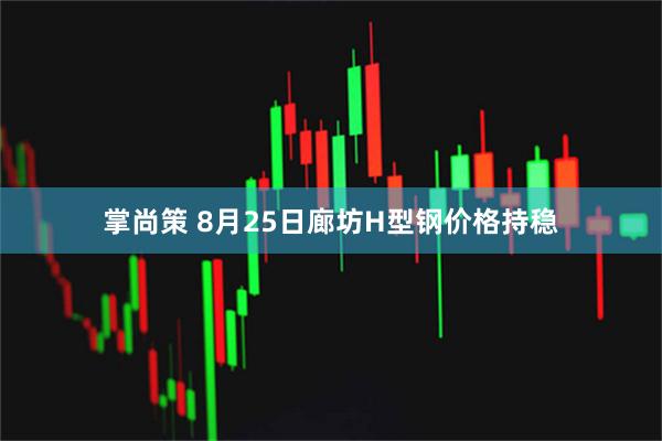 掌尚策 8月25日廊坊H型钢价格持稳